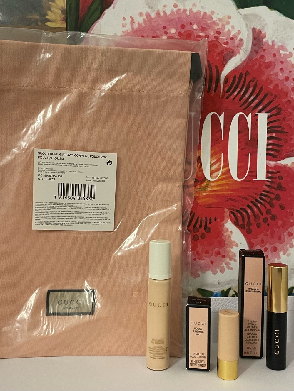 Gucci Women Makeup 4-Piece Set NEW